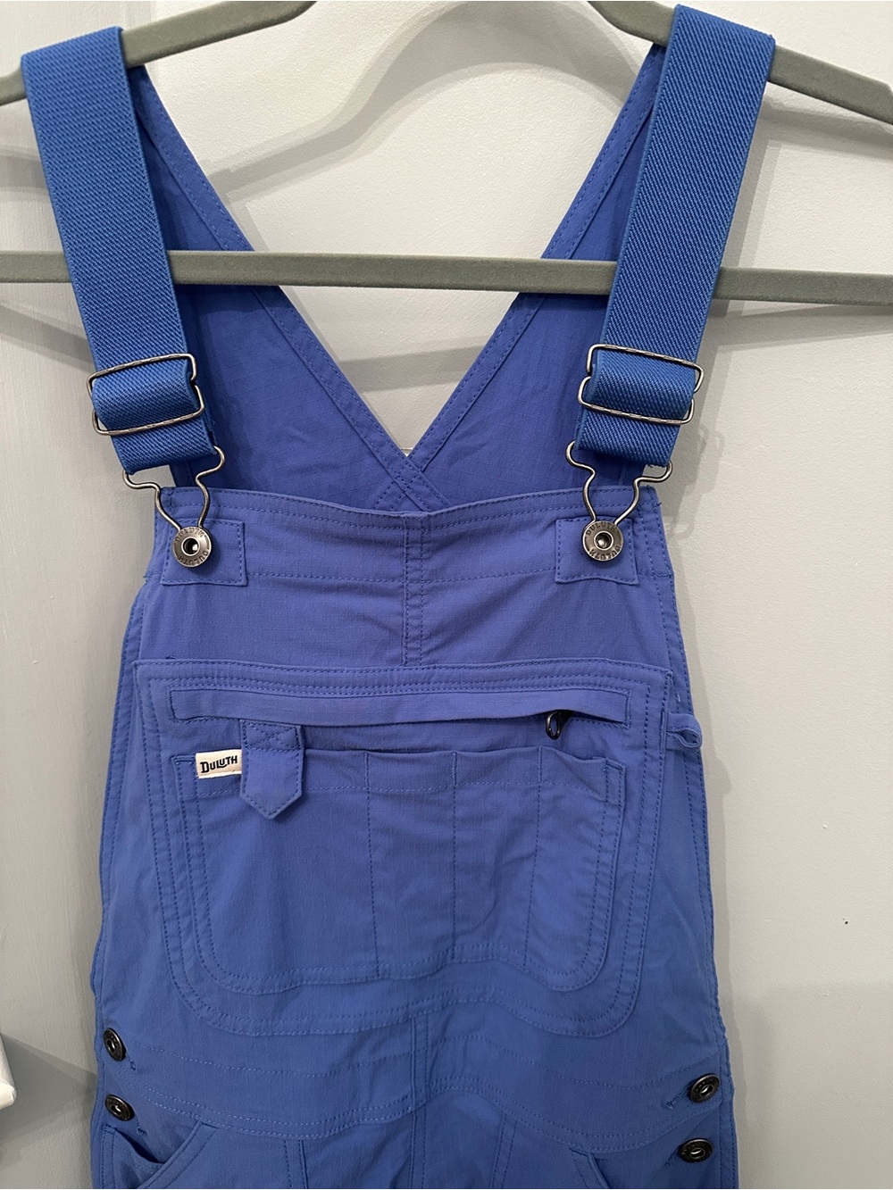 Duluth Trading Co. Blue Utility Overalls